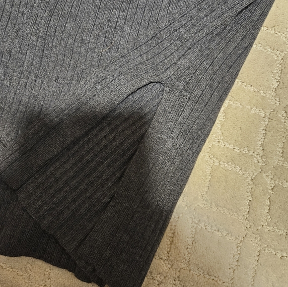 LOFT Gray Ribbed Knit Set - Picture 5 of 7